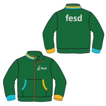 CHAQUETA CHANDAL INF FESD